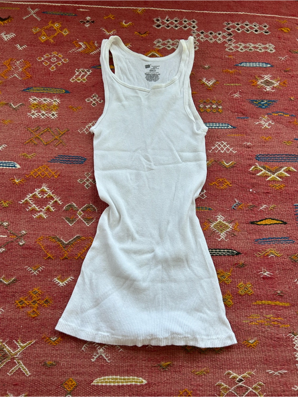 hanes comfort ribbed tank